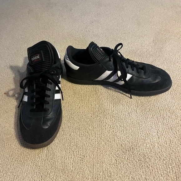 Adidas samba black. Light wear. Will add more photos of tread. Size 11. - Picture 7 of 7